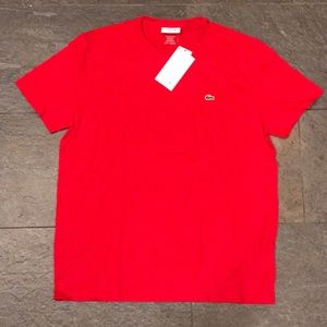 NWT Lacoste Men’s Crew Neck Pima Cotton T-Shirt